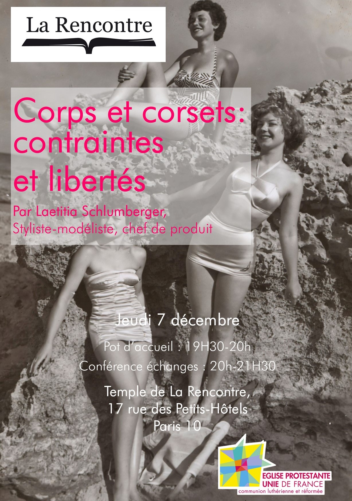 "Corps et corsets : contraintes et libertés", une conférence menée par Laetitia Schlumberger, Styliste-modéliste, chef de produit