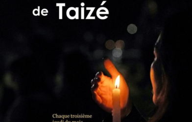 Prière de Taizé, chaque 3e jeudi du mois